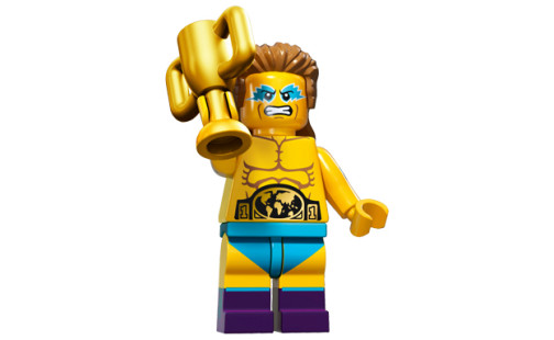 LEGO 71011 Minifigurky - 15. série - 14 - Šampión vo wrestlingu